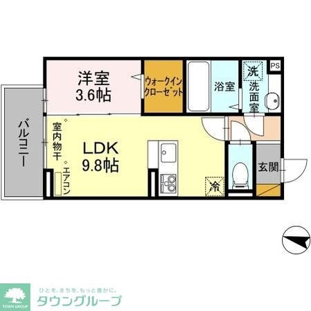 ヴァン・ヴェールおおたかの森 IIの物件間取画像